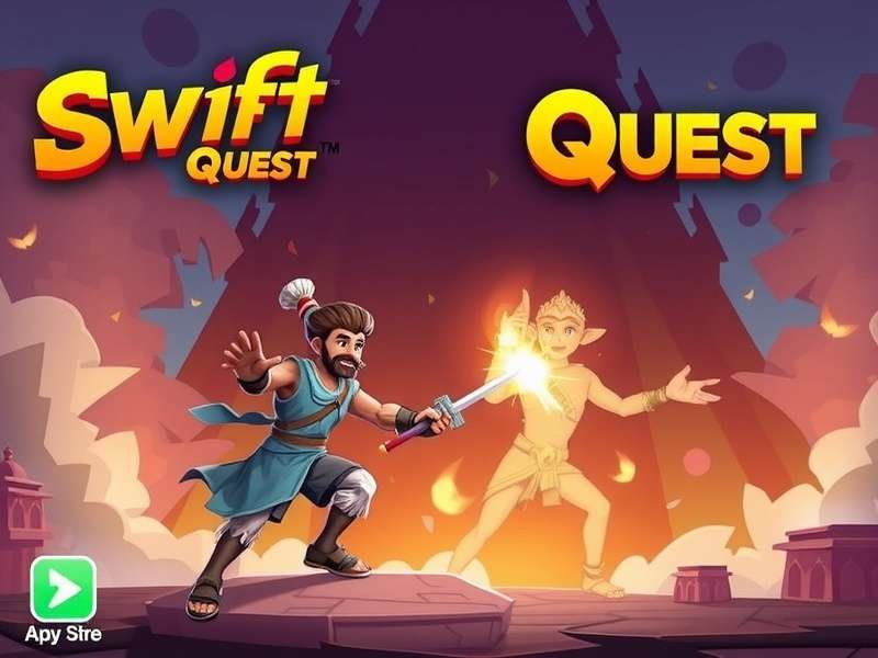 Swift Smash Quest Gameplay Screenshot - Battle Scene