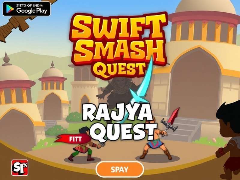 Swift Smash Quest Official Game Cover - Indian Version